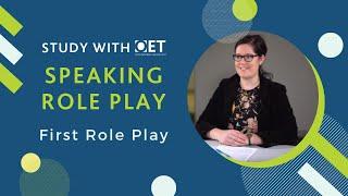 OET Speaking Role Play (Nursing): First Role Play