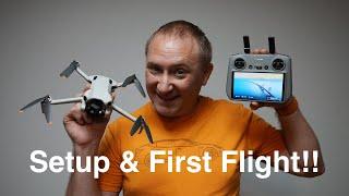 DJI Mini 4 Pro Setup & First Flight