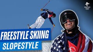   Alex Hall wins freeski slopestyle Olympic gold! 