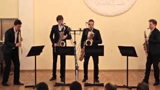 Russian Sax Quartet — A. Piazzolla, Histoire du Tango: Cafe 1930 and Concert d'Aujourd'hui