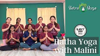 Surya Namaskar Practice | Hatha Yoga with Malini | Yatra Yoga