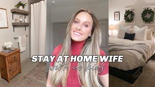 Stay at home wife with no kids | Home Decor, grocery haul + Bissell ProHeat unboxing & review!