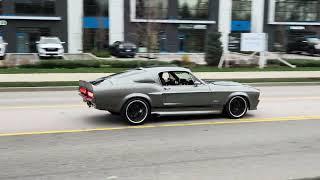 Hellcat-Powered 1968 Ford Mustang “Helleanor” 6-Speed - Cruise Past Downshift