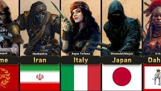 Assassin Orders From Different Countries! Some of Them You Won't Believe Exist!