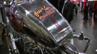 Indian Larry's Bob Seeger, Jr. interviewed by Chris Callen of Cycle Source- Javits 2010