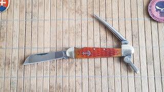 Rough Rider Marlin Spike Red Jigged Bone