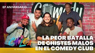 LA PEOR BATALLA DE CHISTES MALOS EN EL COMEDY CLUB - Novelpoppys, Los Muchachones