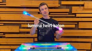 how to :: lumina twirl baton