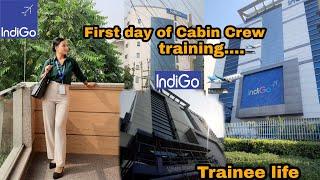 First day of Cabin Crew Training at Ifly Training Academy,Indigo,Gurgaon||PUJA Boro||Trainee life