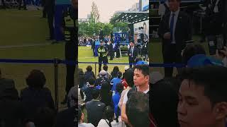 대전유세현장 열정적인 시민들의 표정~#shorts #대전유세 #불꽃시사