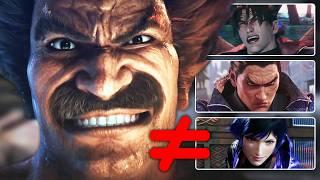 How Different is HEIHACHI from other MISHIMAS?