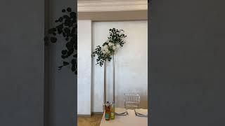 Президиум молодоженов в зеленой гамме #wedding #свадьба #свадебныйдекор #невеста #decor