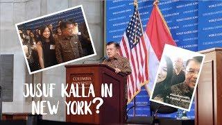 Jusuf Kalla Came to Columbia University!! #IndonesianInNYC