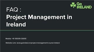 Project Management in Ireland | GoIreland @91500 49665