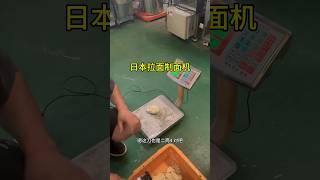 自动定量 自动切断 自动调速 日本拉面制面机  CE/NSF认证  教您配方 #machine #foodmachine #food #factory #noodles