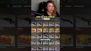 NEW GLOCK UNBOX! #csupdate #cs2update #cs2 #cs2moments #csgogirl #donacs #csgo