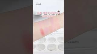 복숭아 블러셔 ?! 하나만 고를 수 없는 조녜 블러셔 추천 #투크 #투크도화밤