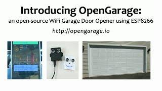 Introducing OpenGarage: an Open-Source WiFi Garage Door Opener using ESP8266