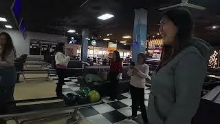 Bowling with friends