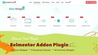 Elementor Addon Widget Pack | Enhance Elementor Features | Element Pack WordPress Plugin