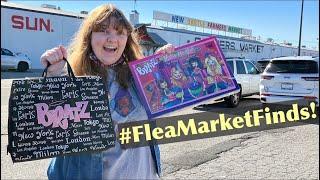 Flea Market Finds! Mystery Bratz Case with Dolls and More!