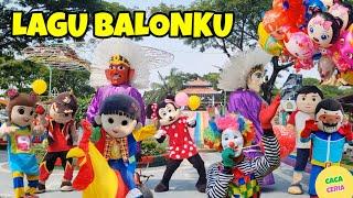 ONDEL ONDEL DAN BADUT JOGET LAGU BALONKU ADA LIMA| BALONKU ADA LIMA REMIX | LAGU BALONKU