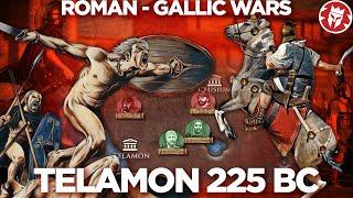 Battle of Telamon 225 BC - Roman–Gallic wars DOCUMENTARY