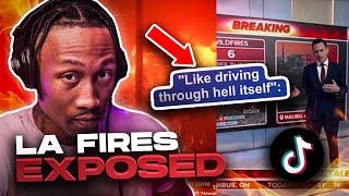 The LA Fires Exposed: TikTok's Most VIRAL Videos 1 Hr [REACTION!!!]