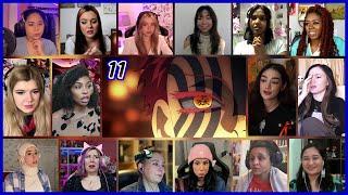 Demon Slayer Season 2 Episode 18 Girls Reaction Mashup | Entertainment District Arc Episode 11