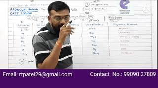 Pronoun /Case basic information by Dr.Rajesh Patel