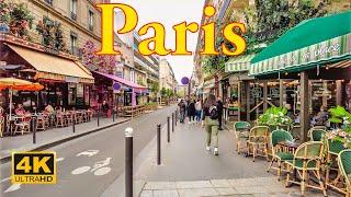 Paris, France - Paris April 2023 - 4K HDR Walking Tour | Paris 4K | A Walk In Paris