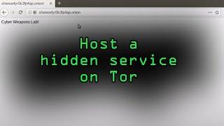 Host Your Own Tor Hidden Service with an Onion Address [Tutorial]