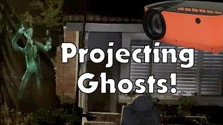 Using a Projector for Halloween Decorations, featuring the AAXA HP3 Halloween Projector