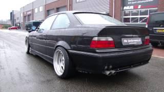 BMW E36 M3 380HP Race exhaust system BRUTAL SOUND by Maxiperformance