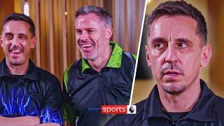 Gary Neville VS Jamie Carragher in EPIC darts challenge! 