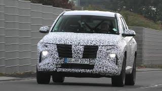 2021 HYUNDAI TUCSON SPIED TESTING AT THE NÜRBURGRING