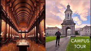 Trinity College Dublin campus TOUR - Long Room Library, Ireland | Ovi.Med