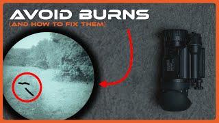 So you burned your Night Vision? | How to fix burned tubes