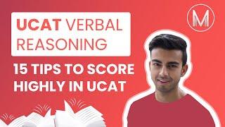 UCAT Verbal Reasoning: 15 VR Tips To Score Highly in UCAT | Medic Mind