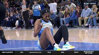  Angel Reese TAKEN DOWN By The NECK, Alyssa Thomas EJECTED With FLAGRANT 2 | Chicago Sky vs Sun