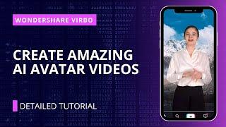 Create Incredible AI Talking Avatar Videos - Wondershare Virbo - Tutorial (2024)