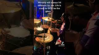 Build my Life #churchdrummer #gospeldrumming #drumcam