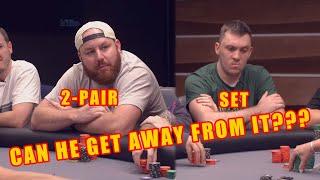 MILKMAN VS TROY | FLOPPED SET VS 2-PAIRS | CAN HE GET AWAY FROM IT?
