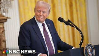 WATCH: Trump hosts first White House crypto summit | NBC News