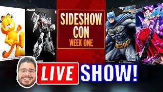 Sideshow Con, Garfield, Threezero, Prime1 & More | Saturday Night Live Show!