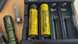 Nitecore die neuen 4000 mAh 18650 Akkus