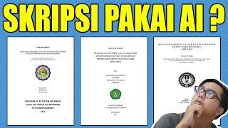 Cara Buat Skripsi Otomatis Pakai AI ! Bikin Skripsi Sekarang Makin Gampang!