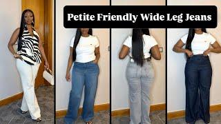 WIDE LEG JEANS FOR PETITE WOMEN