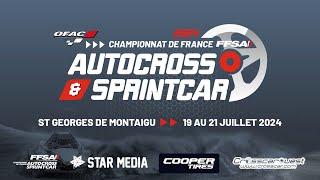 Championnat d'Europe Autocross Saint Georges de Montaigu 2024 Samedi