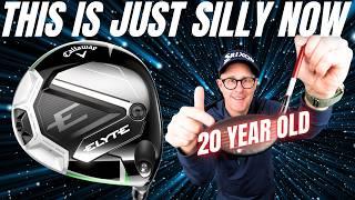 The 20 Year Old Golf Driver Shocking The Latest CALLAWAY's - This is Just CRAZY